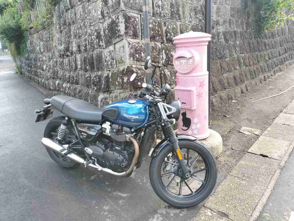 Running In Vol.99&nbsp;ツーリング（桜色のポスト）