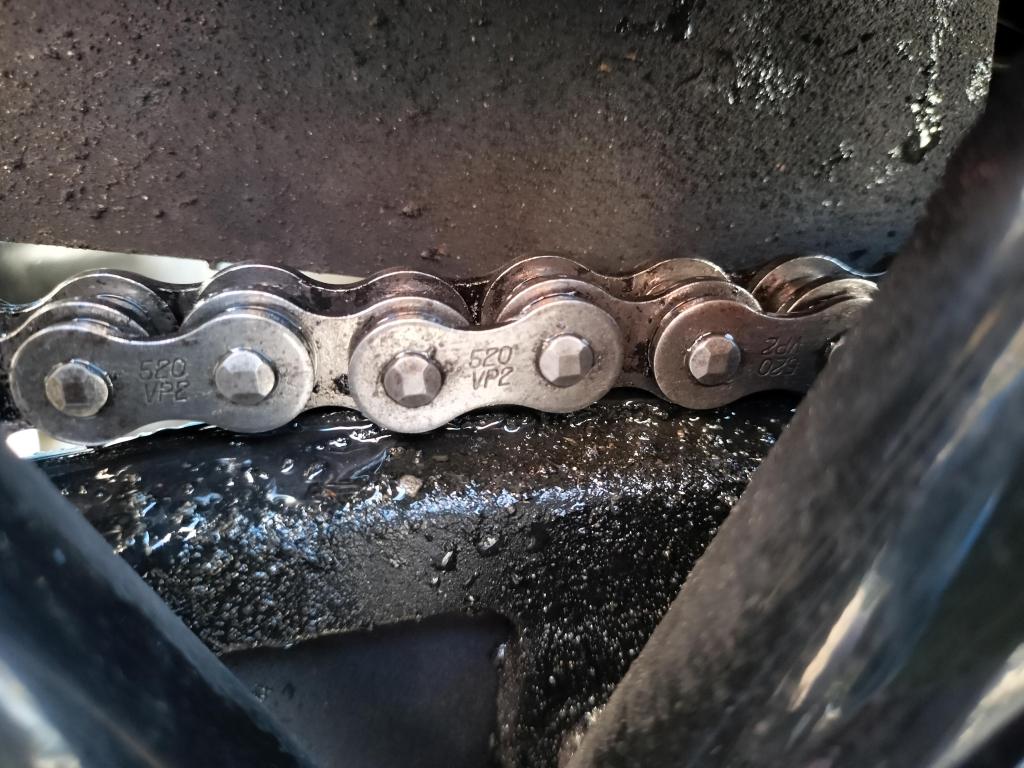 Maintenance Vol.157 チェーンメンテナンス（ODO:22,000㎞）